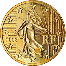 Frankreich, 50 Euro Cent, 2008, UNZ, Messing, KM:1412