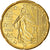 France, 20 Euro Cent, 2009, EF(40-45), Brass, KM:1411