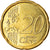 France, 20 Euro Cent, 2009, EF(40-45), Brass, KM:1411
