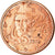 France, 5 Euro Cent, 2010, EF(40-45), Copper Plated Steel, KM:1284