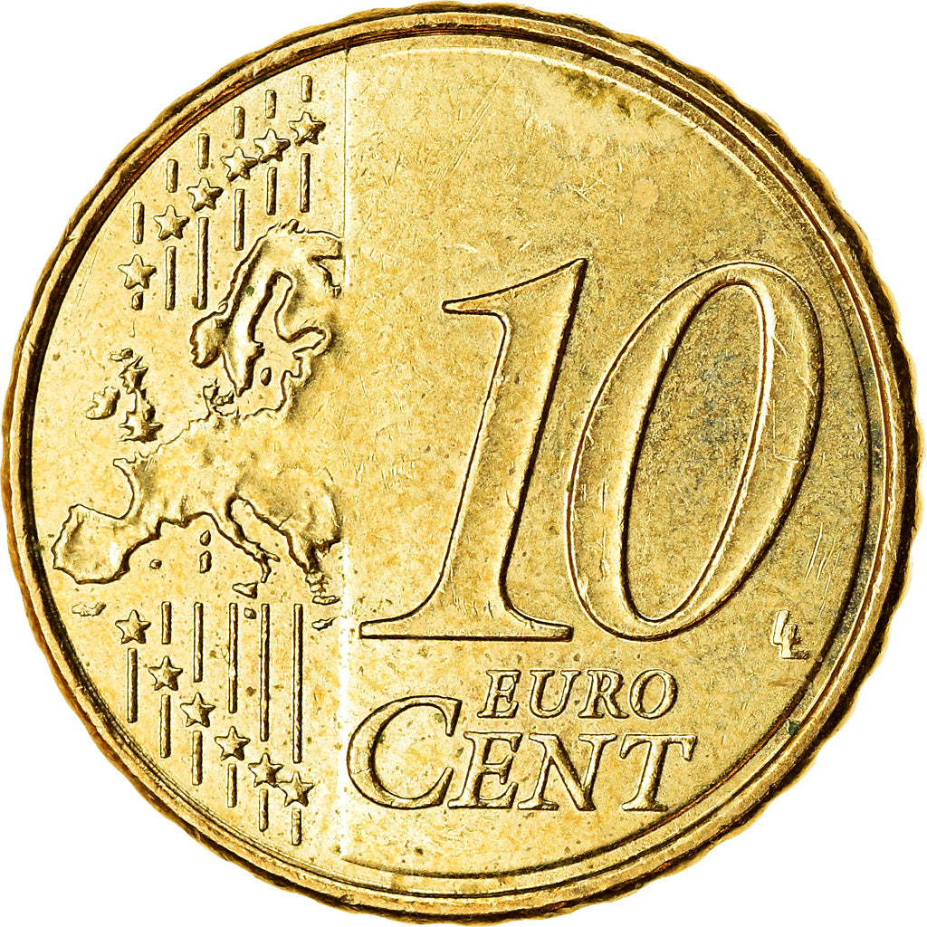 Frankreich, 10 Euro Cent, 2011, SS, Messing, KM:1410