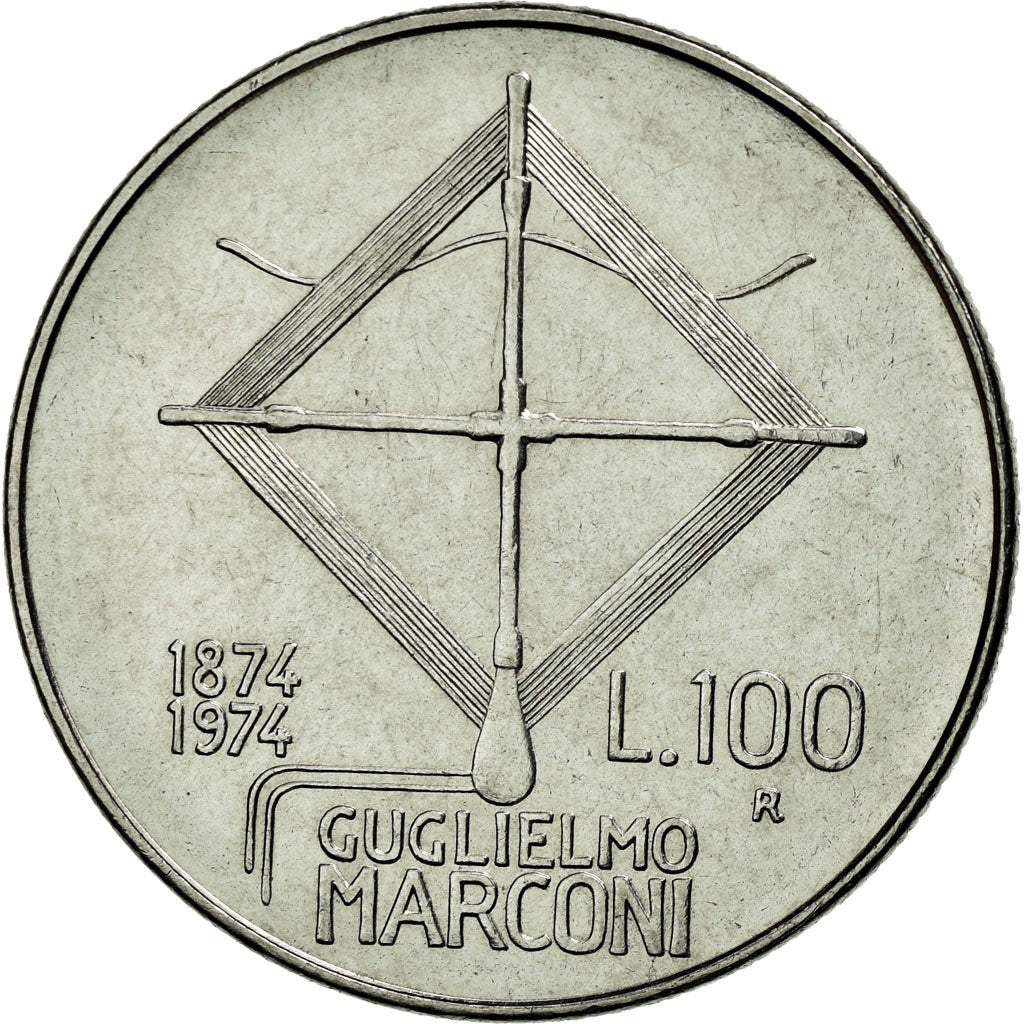 Moneda, Italia, 100 Lire, 1974, Rome, EBC, Acero inoxidable, KM:102