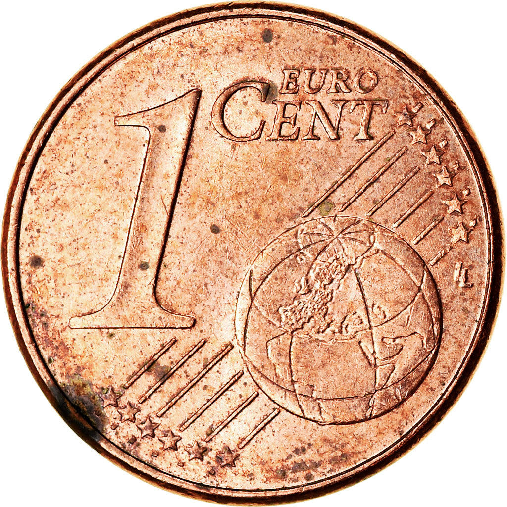 France, Euro Cent, 2012, EF(40-45), Copper Plated Steel, KM:1282