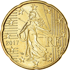 Francia, 20 Euro Cent, 2017, BB, Ottone