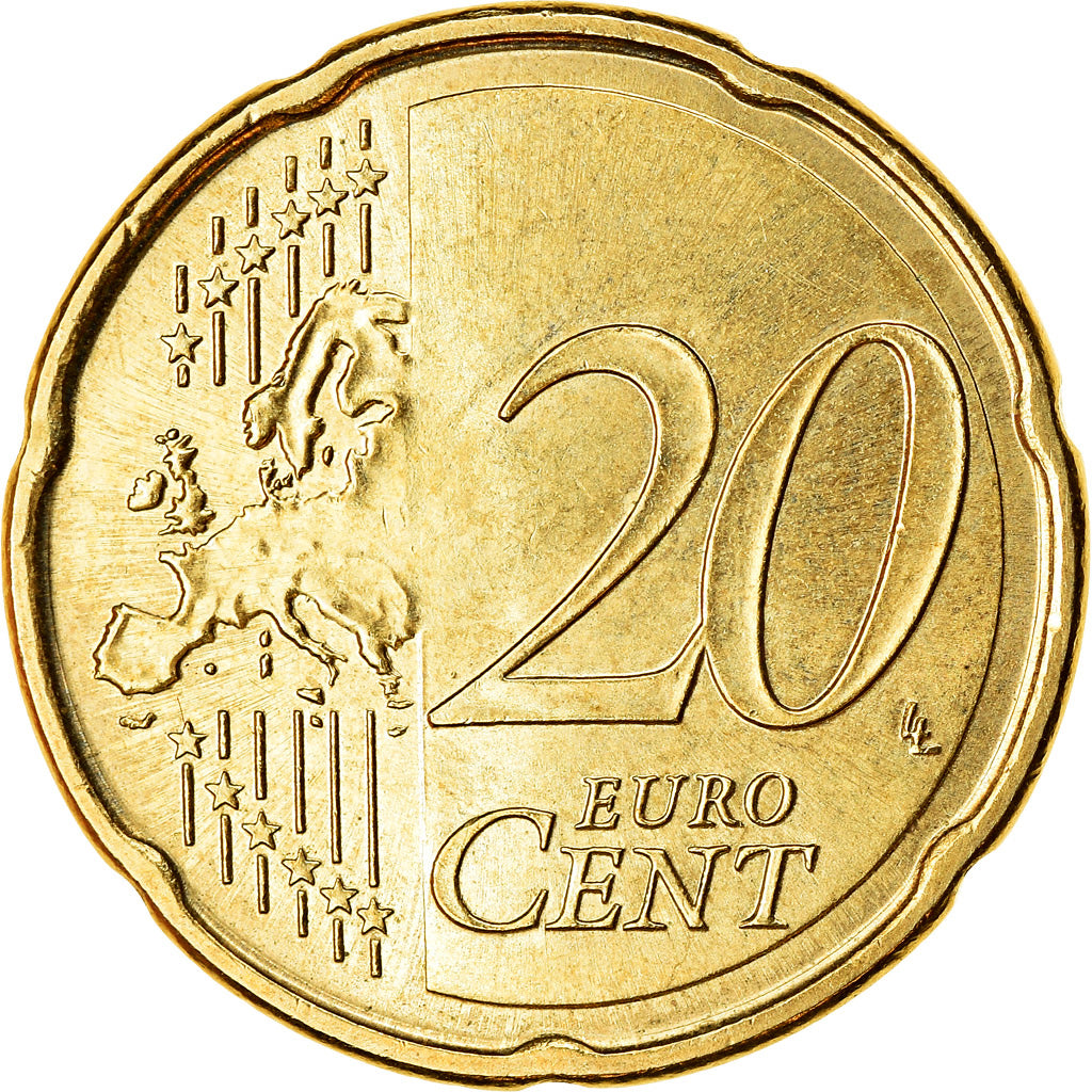 Francia, 20 Euro Cent, 2017, BB, Ottone
