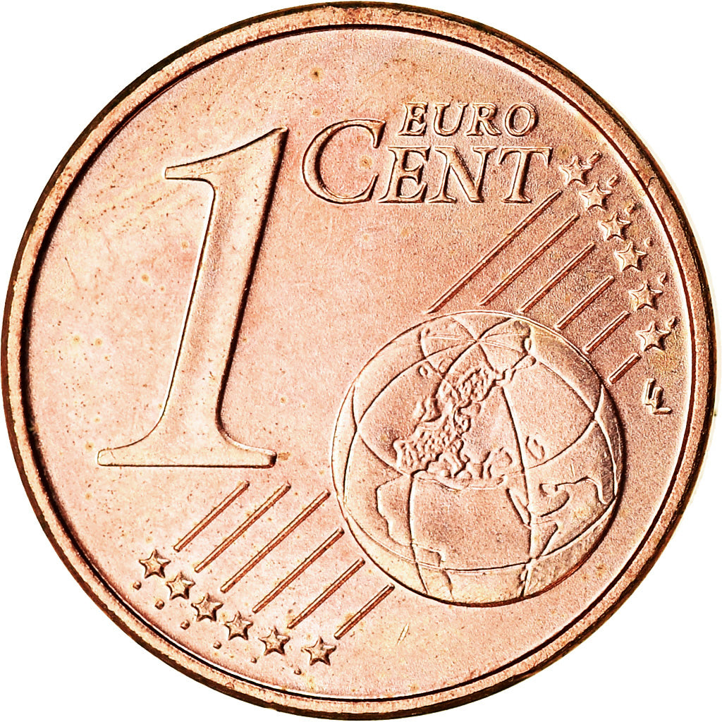 GERMANIA - REPUBBLICA FEDERALE, Euro Cent, 2003, SPL, Acciaio placcato rame