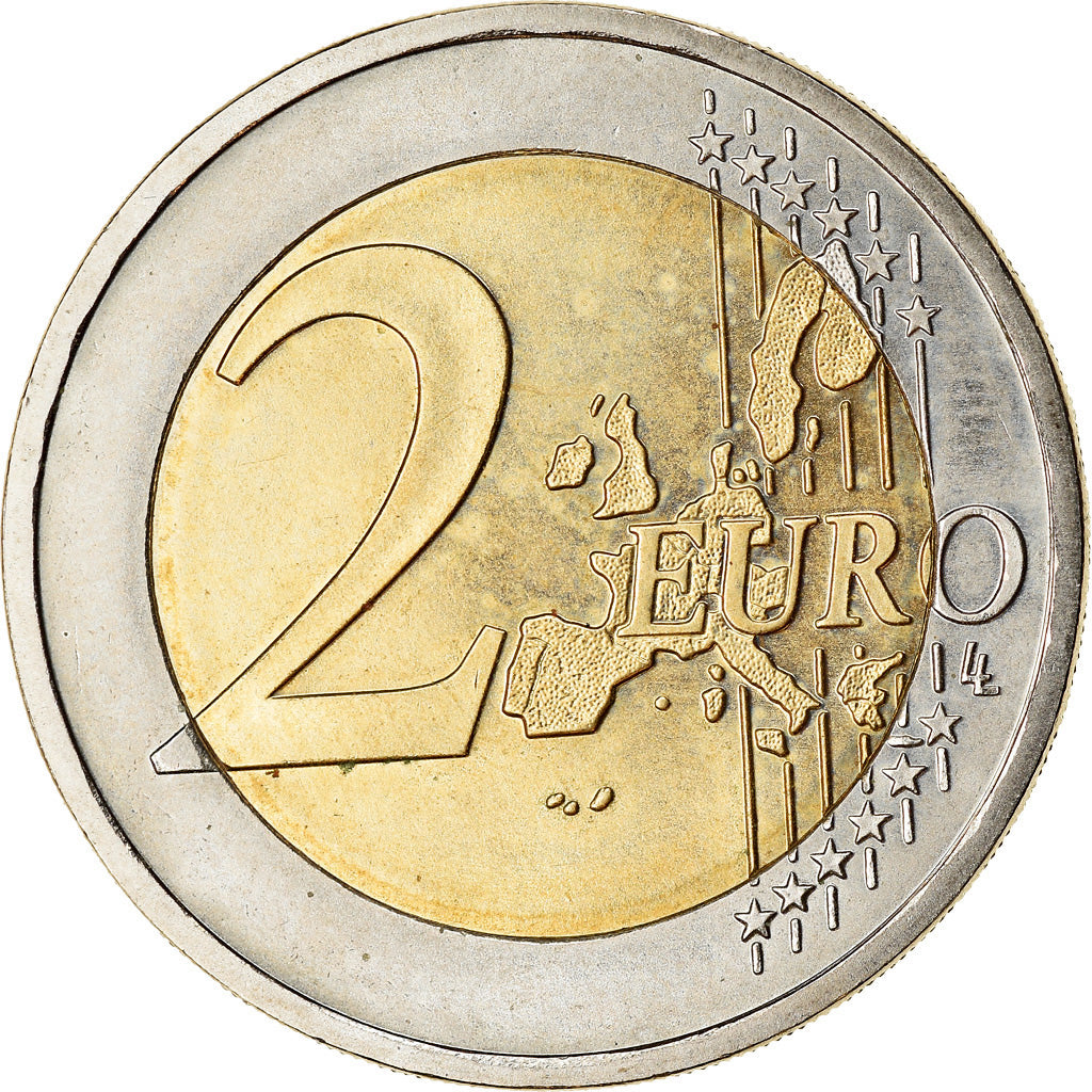 GERMANY - FEDERAL REPUBLIC, 2 Euro, 2003, MS(63), Bi-Metallic, KM:214