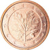 ALEMANIA - REPÚBLICA FEDERAL, 2 Euro Cent, 2004, SC, Cobre chapado en acero
