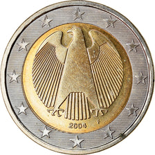 GERMANIA - REPUBBLICA FEDERALE, 2 Euro, 2004, SPL, Bi-metallico, KM:214