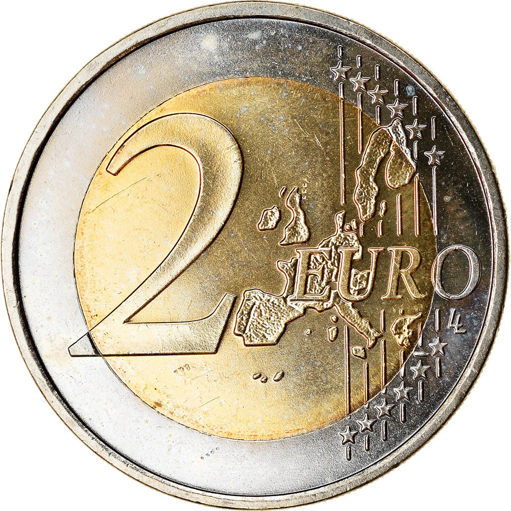 GERMANIA - REPUBBLICA FEDERALE, 2 Euro, 2004, SPL, Bi-metallico, KM:214