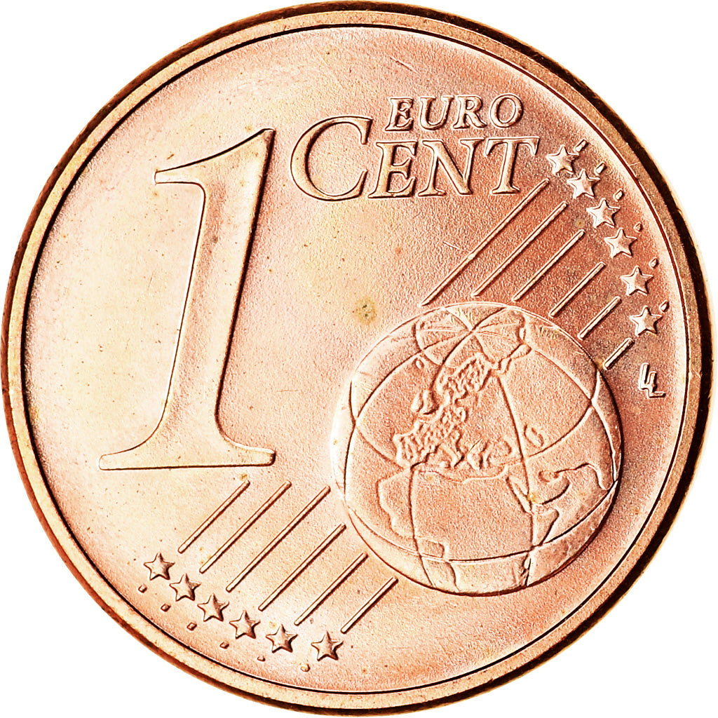 GERMANIA - REPUBBLICA FEDERALE, Euro Cent, 2004, SPL, Acciaio placcato rame