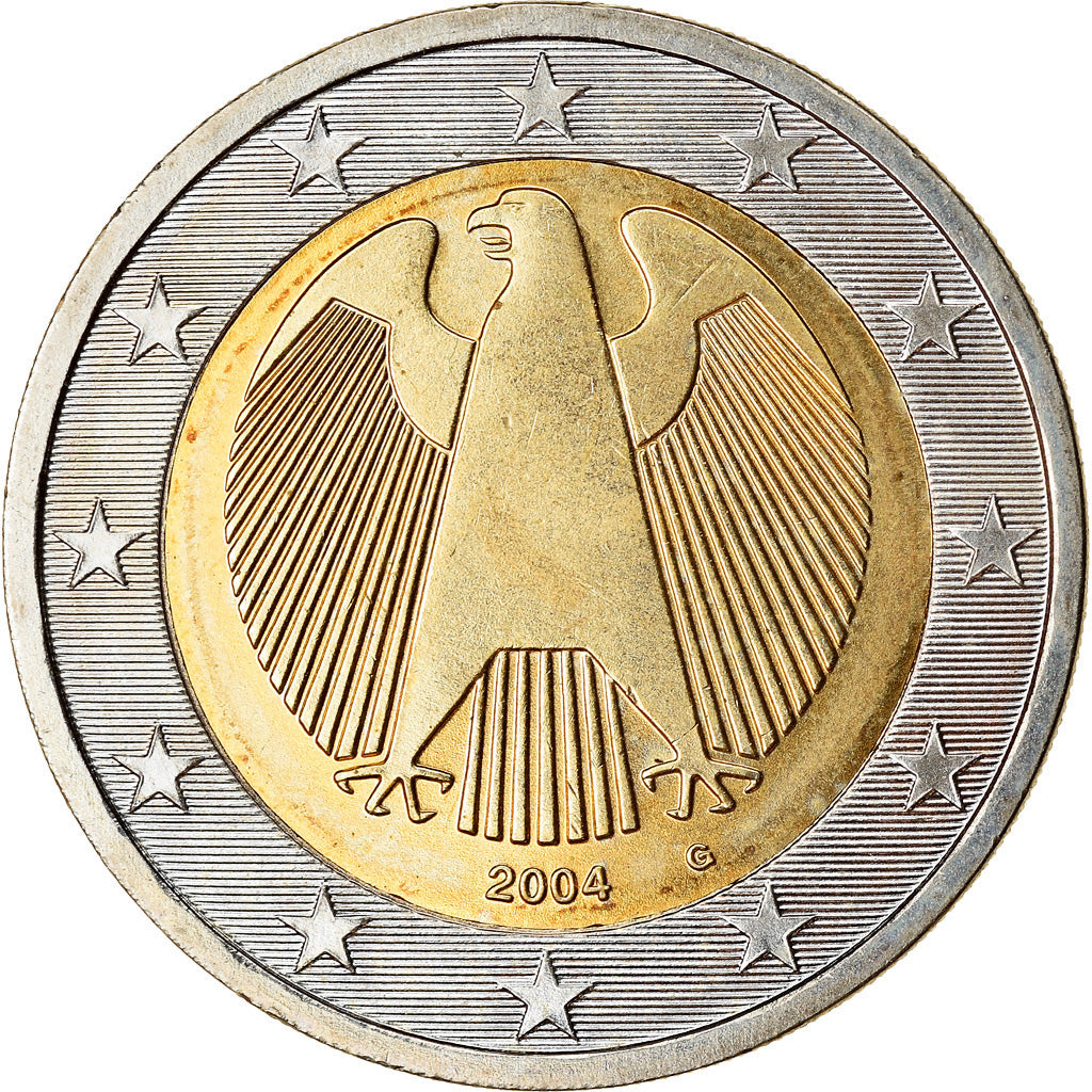 République fédérale allemande, 2 Euro, 2004, SPL, Bi-Metallic, KM:214