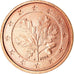 ALEMANIA - REPÚBLICA FEDERAL, 2 Euro Cent, 2004, SC, Cobre chapado en acero