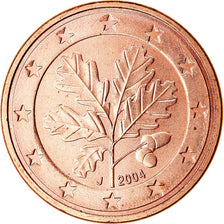GERMANY - FEDERAL REPUBLIC, 5 Euro Cent, 2004, MS(63), Copper Plated Steel