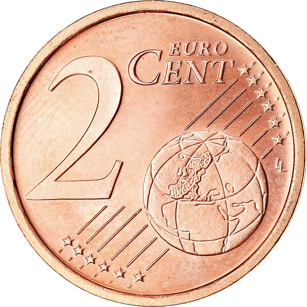 GERMANIA - REPUBBLICA FEDERALE, 2 Euro Cent, 2005, SPL, Acciaio placcato rame