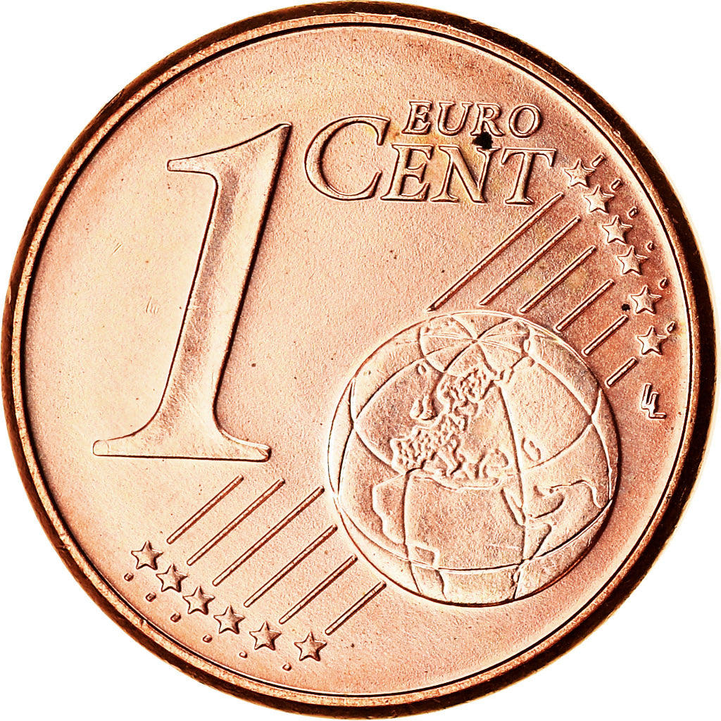 GERMANY - FEDERAL REPUBLIC, Euro Cent, 2005, MS(63), Copper Plated Steel, KM:207