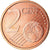 GERMANY - FEDERAL REPUBLIC, 2 Euro Cent, 2005, MS(63), Copper Plated Steel