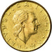 Coin, Italy, 200 Lire, 1977, Rome, AU(55-58), Aluminum-Bronze, KM:105