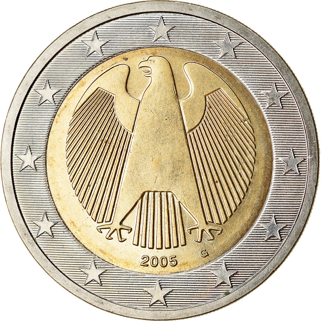 Bundesrepublik Deutschland, 2 Euro, 2005, UNZ, Bi-Metallic, KM:214