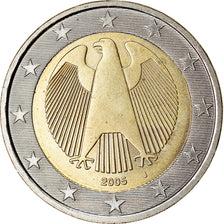 GERMANIA - REPUBBLICA FEDERALE, 2 Euro, 2005, SPL, Bi-metallico, KM:214