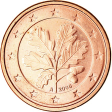 GERMANY - FEDERAL REPUBLIC, Euro Cent, 2006, MS(63), Copper Plated Steel, KM:207