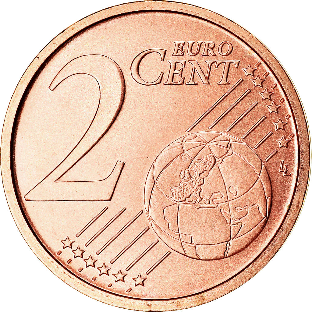 ALEMANIA - REPÚBLICA FEDERAL, 2 Euro Cent, 2006, SC, Cobre chapado en acero