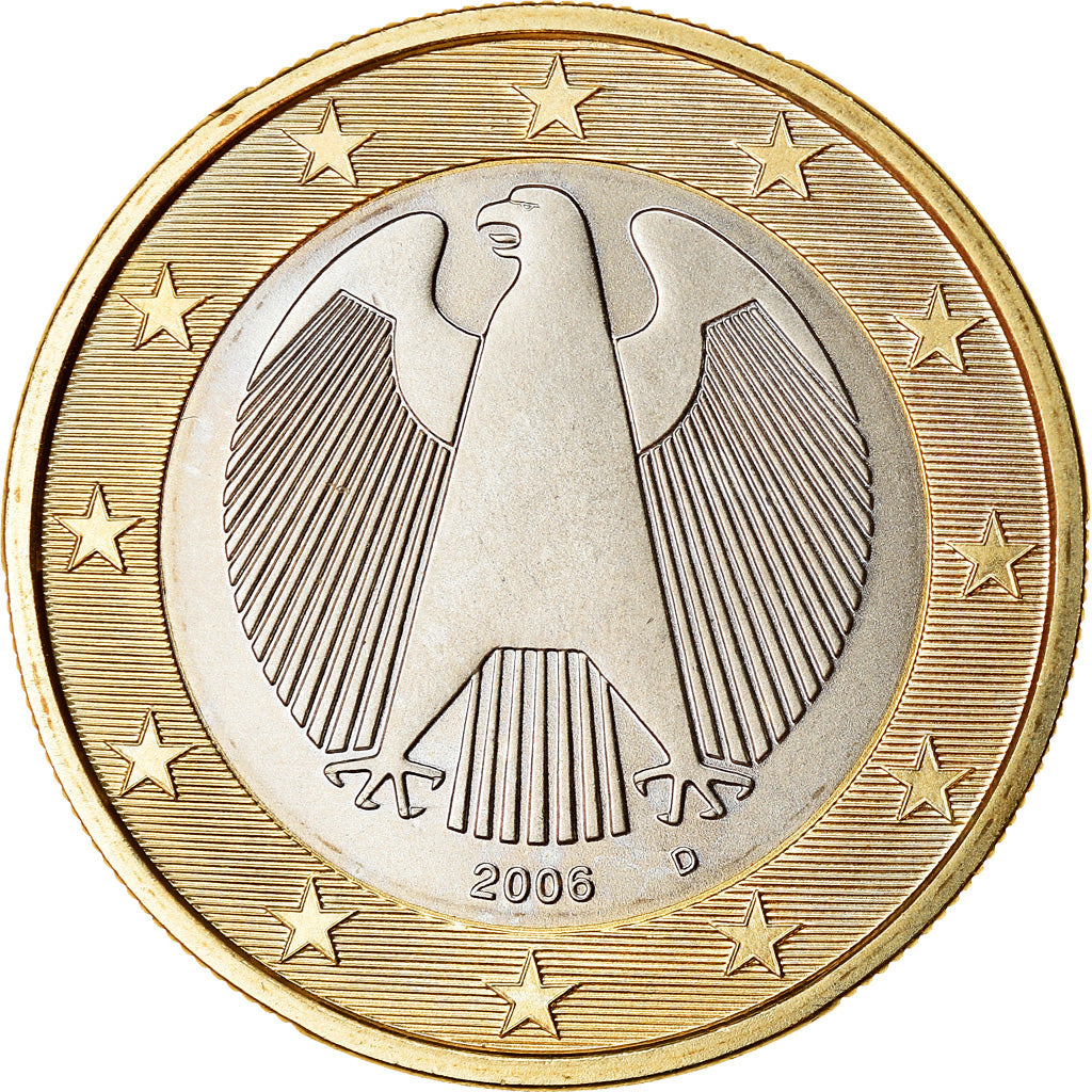 République fédérale allemande, Euro, 2006, SPL, Bi-Metallic, KM:213