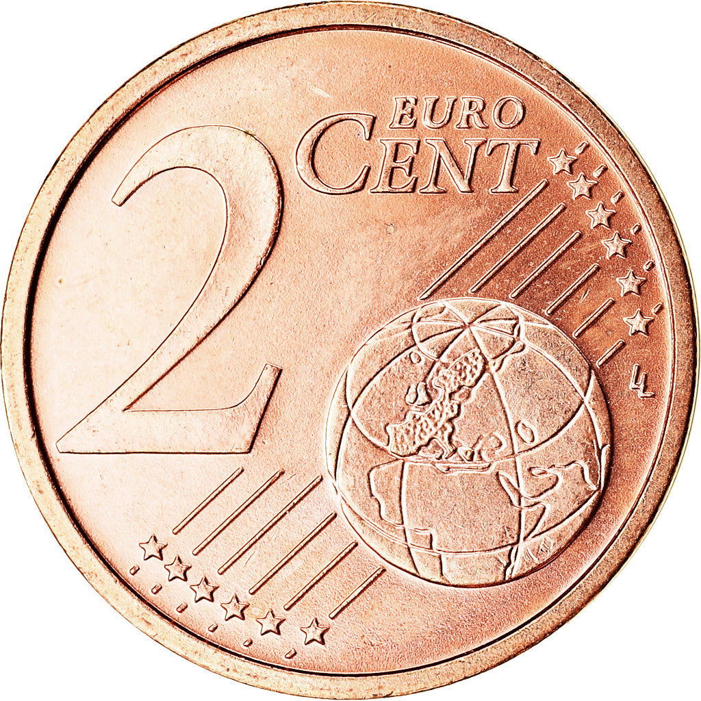 Bundesrepublik Deutschland, 2 Euro Cent, 2006, UNZ, Copper Plated Steel, KM:208