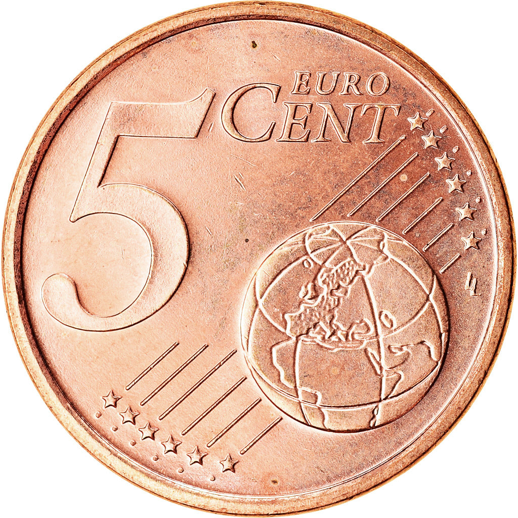 Bundesrepublik Deutschland, 5 Euro Cent, 2006, UNZ, Copper Plated Steel, KM:209