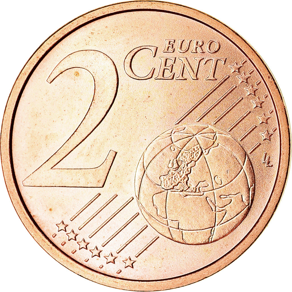 Bundesrepublik Deutschland, 2 Euro Cent, 2006, UNZ, Copper Plated Steel, KM:208