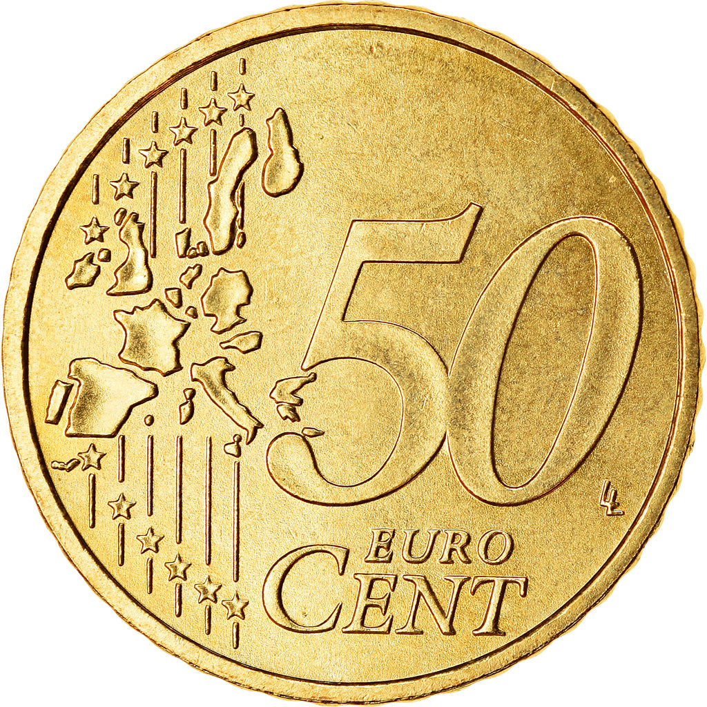 GERMANIA - REPUBBLICA FEDERALE, 50 Euro Cent, 2006, SPL, Ottone, KM:212