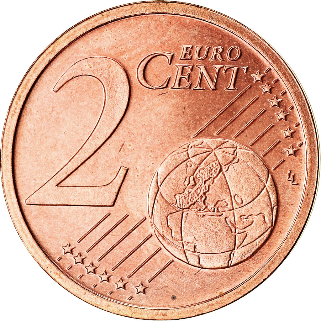 GERMANIA - REPUBBLICA FEDERALE, 2 Euro Cent, 2007, SPL, Acciaio placcato rame