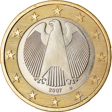 République fédérale allemande, Euro, 2007, SPL, Bi-Metallic, KM:257