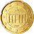 GERMANY - FEDERAL REPUBLIC, 20 Euro Cent, 2007, MS(63), Brass, KM:255