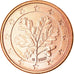 GERMANIA - REPUBBLICA FEDERALE, Euro Cent, 2007, SPL, Acciaio placcato rame
