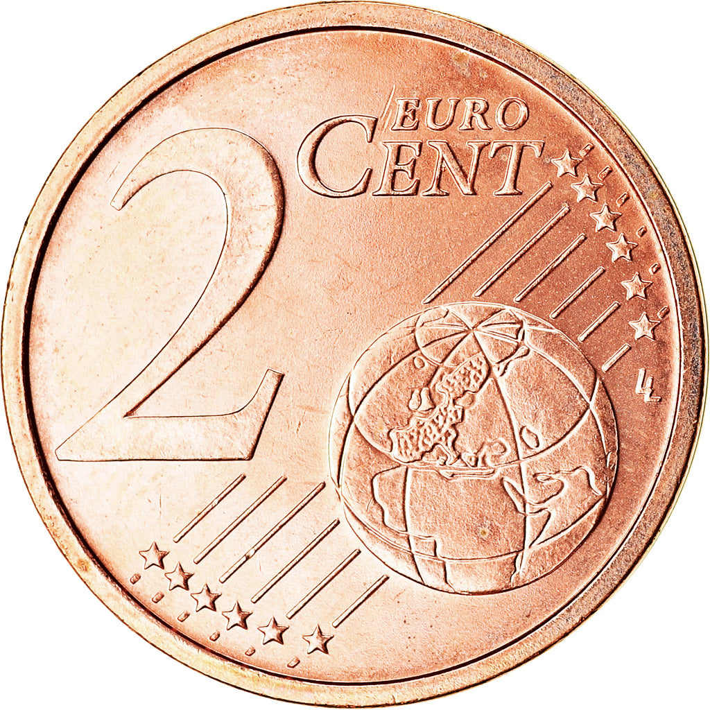 GERMANIA - REPUBBLICA FEDERALE, 2 Euro Cent, 2007, SPL, Acciaio placcato rame