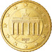 GERMANY - FEDERAL REPUBLIC, 50 Euro Cent, 2007, MS(63), Brass, KM:256