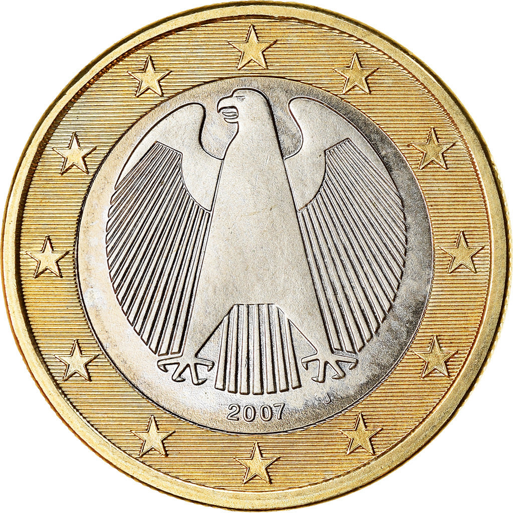 République fédérale allemande, Euro, 2007, SPL, Bi-Metallic, KM:257