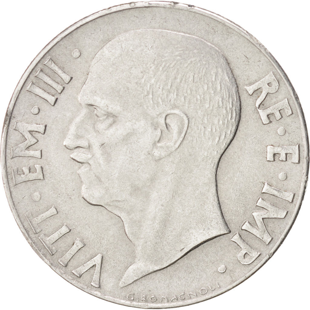 Italia, Vittorio Emanuele III, 20 Centesimi, 1940, Rome, BB, Acciaio inossida...