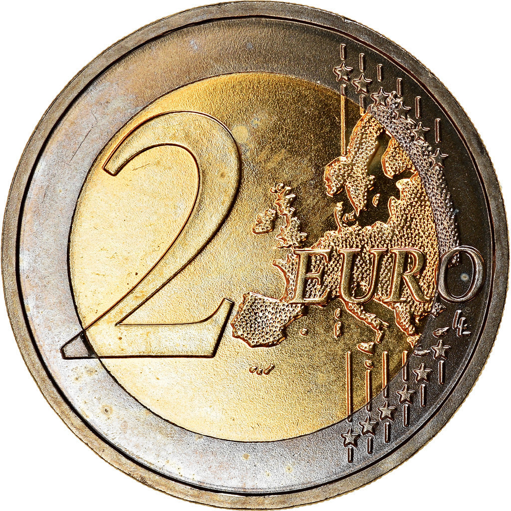 GERMANIA - REPUBBLICA FEDERALE, 2 Euro, 2008, SPL, Bi-metallico, KM:258