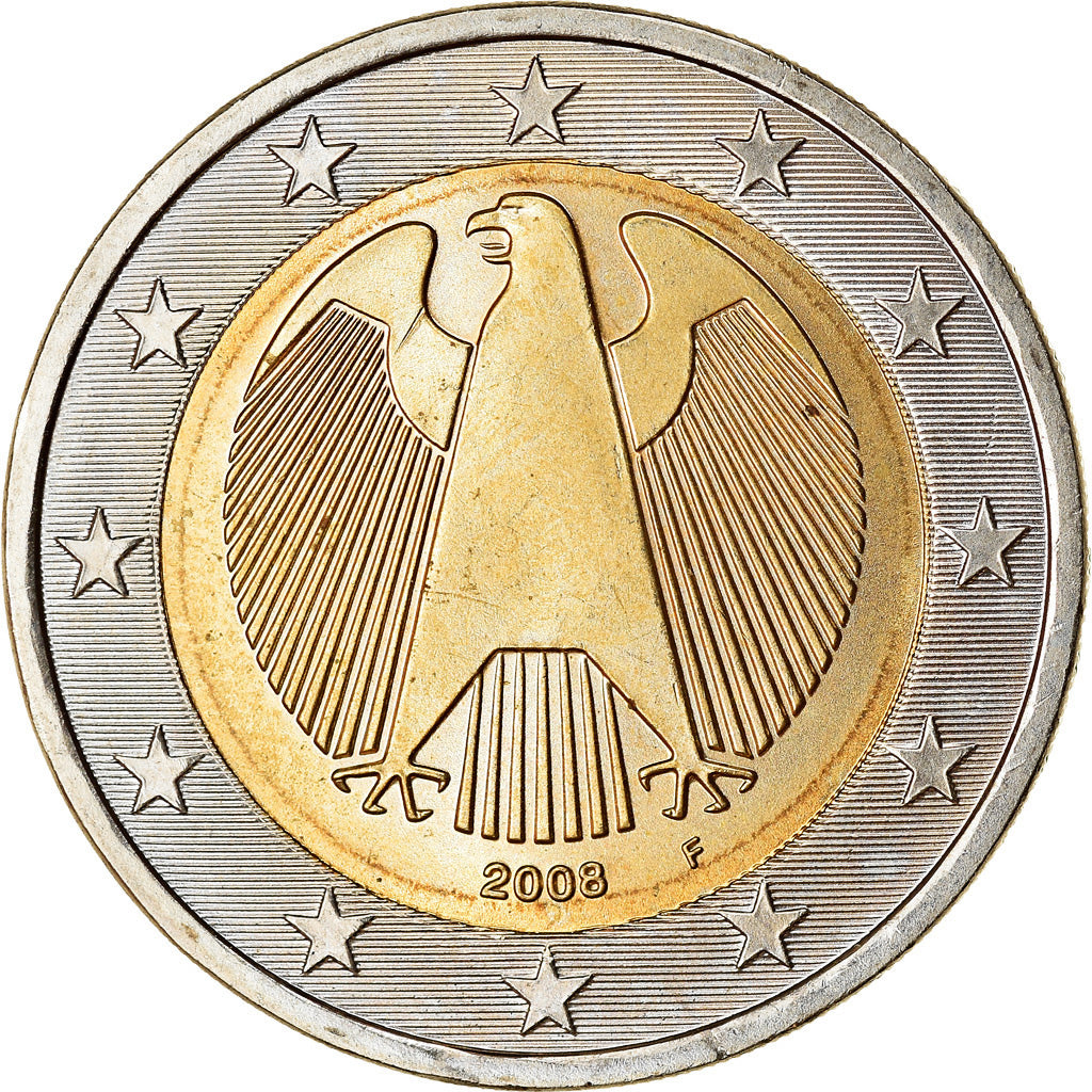 République fédérale allemande, 2 Euro, 2008, SPL, Bi-Metallic, KM:258