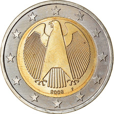 République fédérale allemande, 2 Euro, 2008, SPL, Bi-Metallic, KM:258