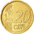ALEMANHA - REPÚBLICA FEDERAL, 20 Euro Cent, 2009, AU(55-58), Latão, KM:255