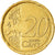 GERMANIA - REPUBBLICA FEDERALE, 20 Euro Cent, 2010, SPL-, Ottone, KM:255