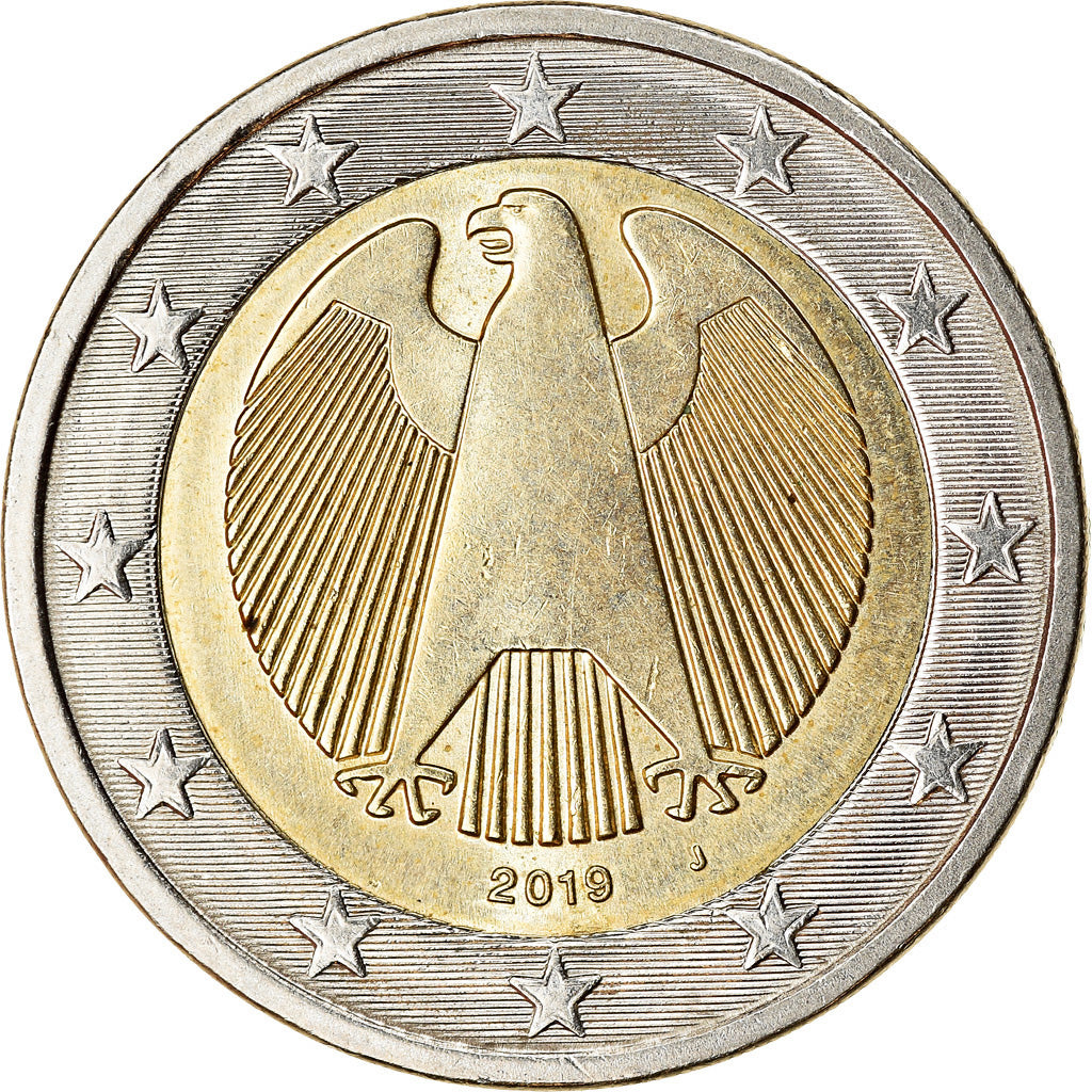 GERMANIA - REPUBBLICA FEDERALE, 2 Euro, 2019, SPL, Bi-metallico