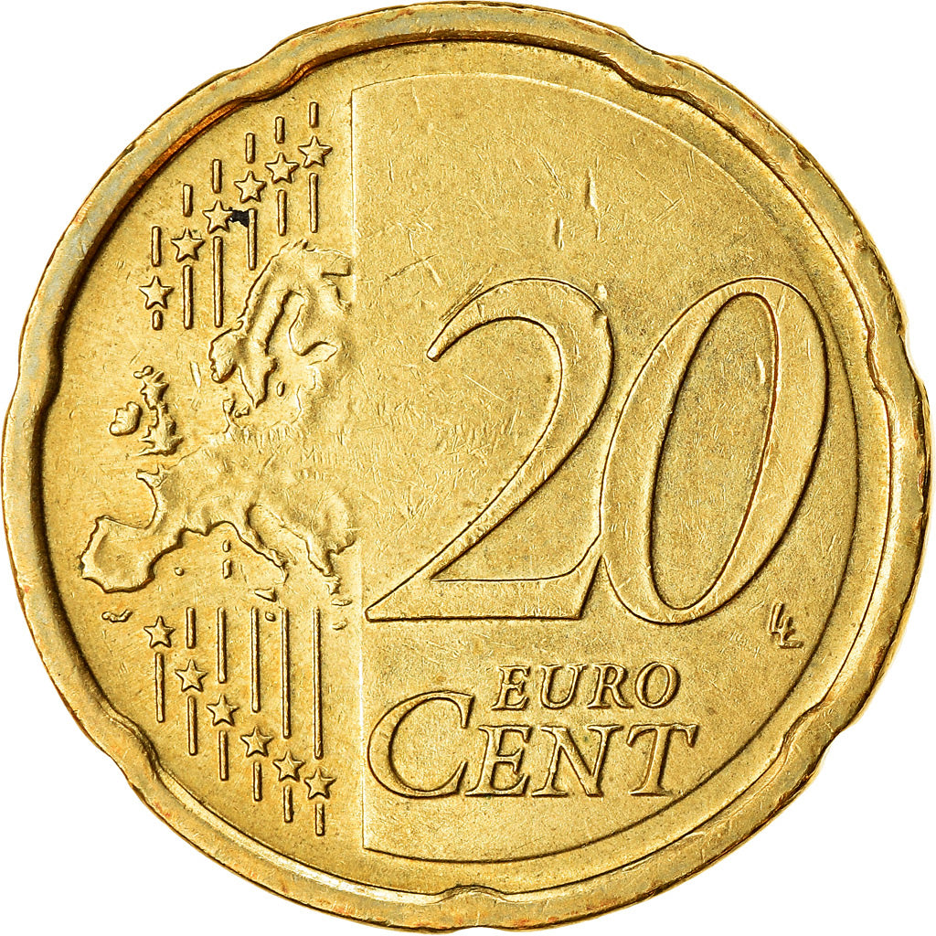 Bundesrepublik Deutschland, 20 Euro Cent, 2011, SS, Messing, KM:255