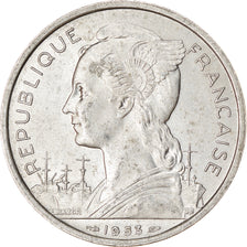 Moneta, Madagascar, 5 Francs, 1953, Paris, SPL-, Alluminio, KM:5