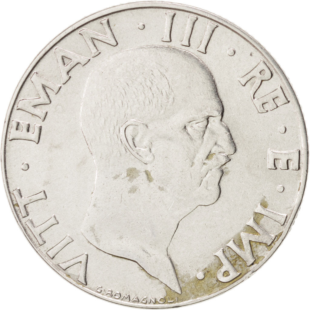 Italie, Victor Emmanuel III, 50 Centesimi 1940 R, KM 76a