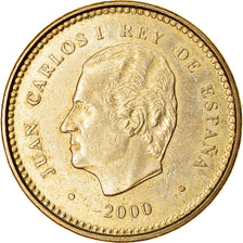 Moneda, España, Juan Carlos I, 100 Pesetas, 2000, Madrid, MBC+, Aluminio -
