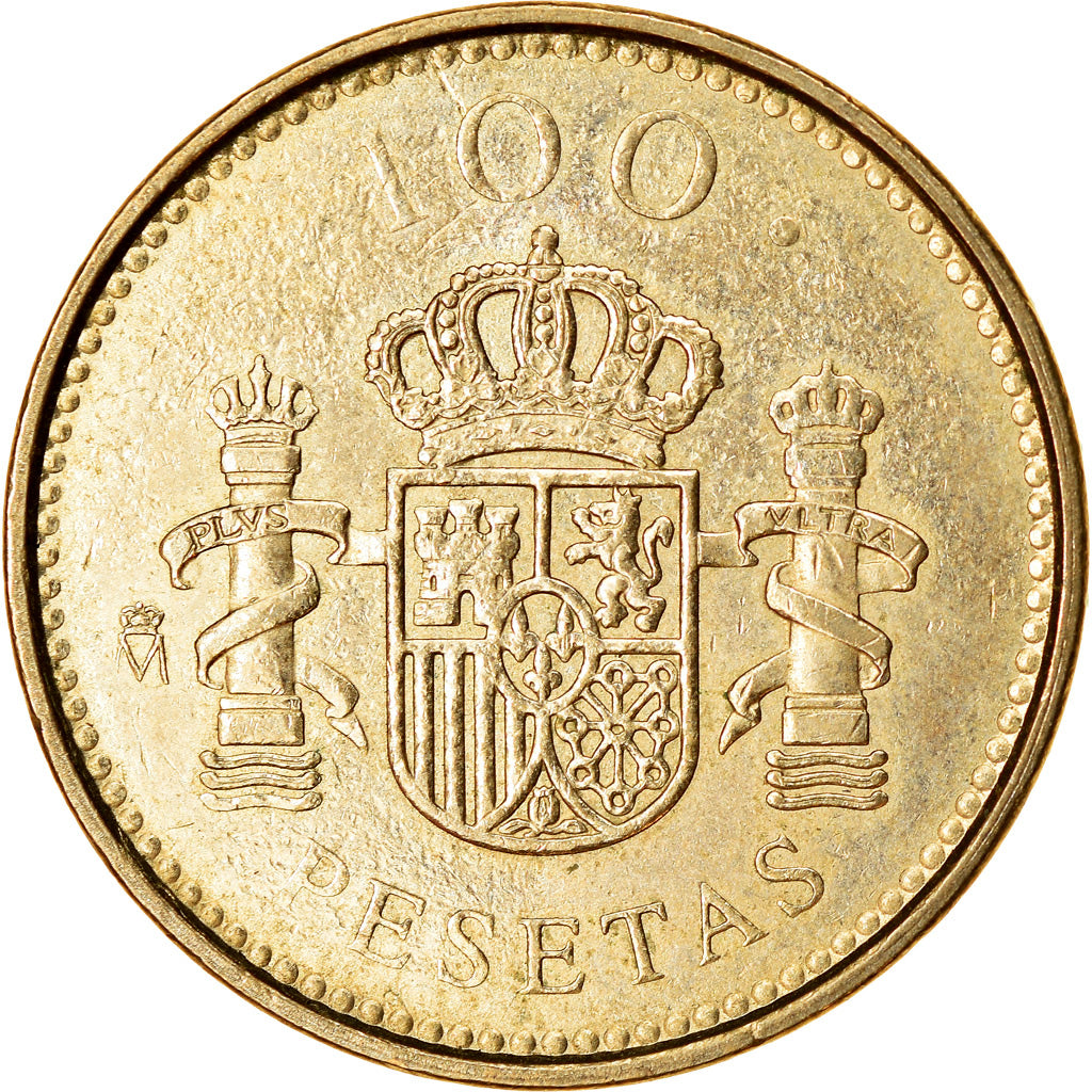 Moneda, España, Juan Carlos I, 100 Pesetas, 2000, Madrid, MBC+, Aluminio -